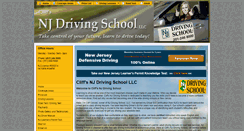 Desktop Screenshot of cliffsnjdrivingschool.com